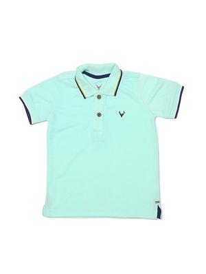green cotton blend tshirt - 15610586 - Standard Image - 1