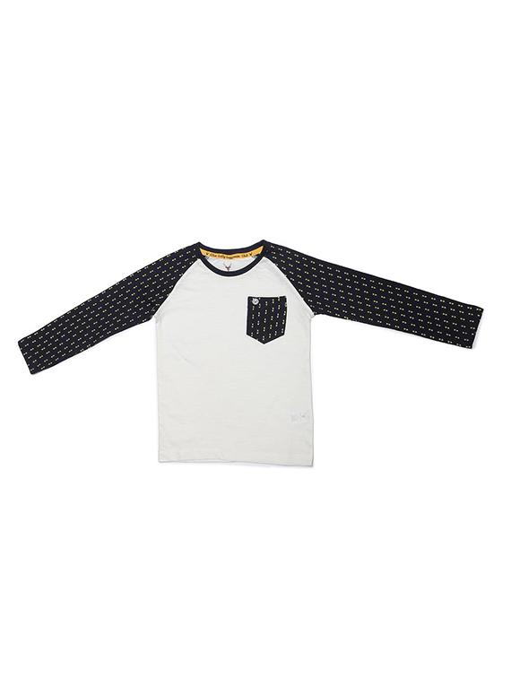 white cotton blend tshirt - 15610589 - Zoom Image - 1