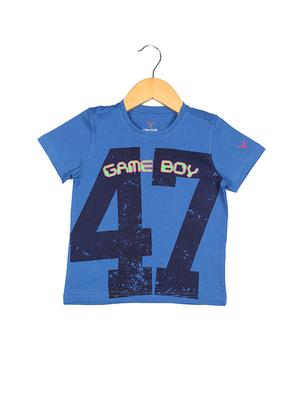 blue cotton tshirt - 15610594 - Standard Image - 1
