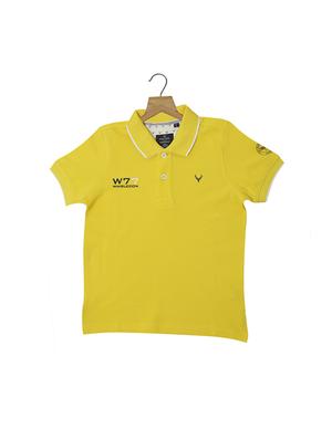 yellow cotton blend tshirt - 15610595 - Standard Image - 1