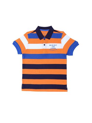 orange cotton blend tshirt - 15610600 - Very Small Image - 1