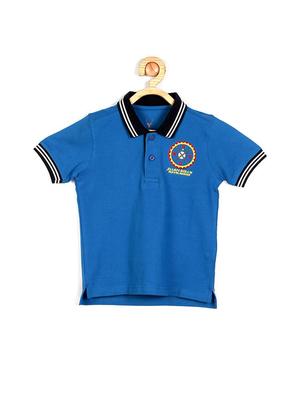 blue cotton tshirt - 15610602 - Standard Image - 1