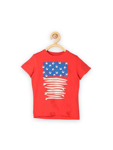 red cotton tshirt - 15610617 - Very Small Image - 1
