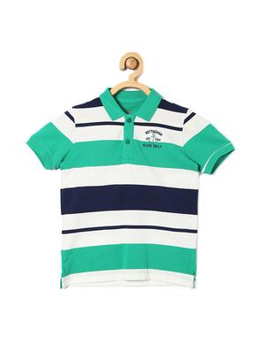 green cotton blend tshirt - 15610624 - Standard Image - 1