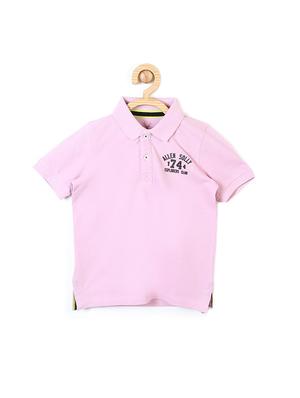 pink cotton blend tshirt - 15610639 - Standard Image - 1