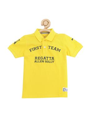 yellow cotton blend tshirt - 15610665 - Standard Image - 1