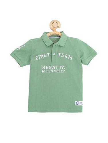 green cotton blend tshirt - 15610666 - Very Small Image - 1