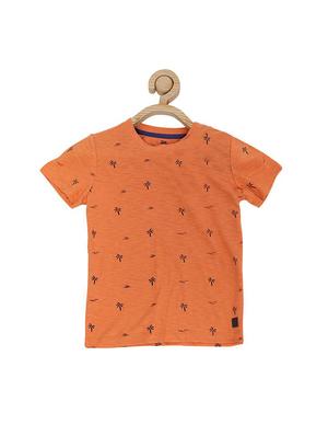 orange cotton tshirt - 15610683 - Standard Image - 1