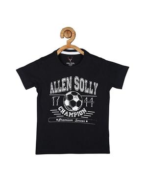 black cotton tshirt - 15610697 - Standard Image - 1