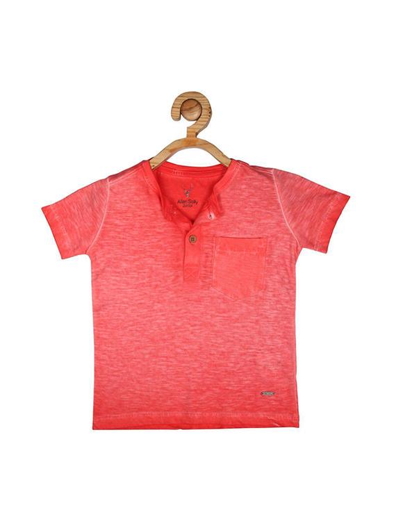 red cotton tshirt - 15610706 - Zoom Image - 1