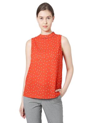 key hole back sleeveless top - 15610751 - Standard Image - 1