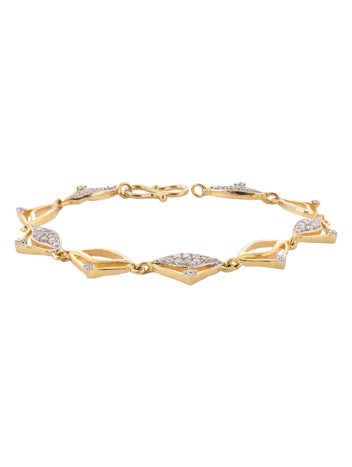 gold tone link bracelets - 15610802 - Zoom Image - 1