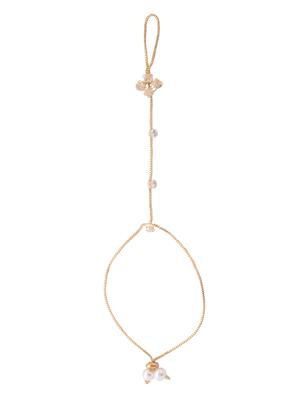 gold metal cuffs bracelet - 15610830 - Standard Image - 1