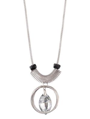 Silver Tone Long Necklace - 15611134 - Standard Image - 1