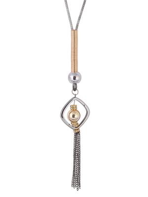 multi metal long necklace - 15611144 - Standard Image - 1