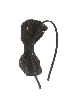 black plastic hairband - 15611176 - Standard Image - 1