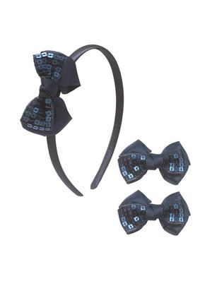 blue fabric hair accessory - 15611197 - Standard Image - 1
