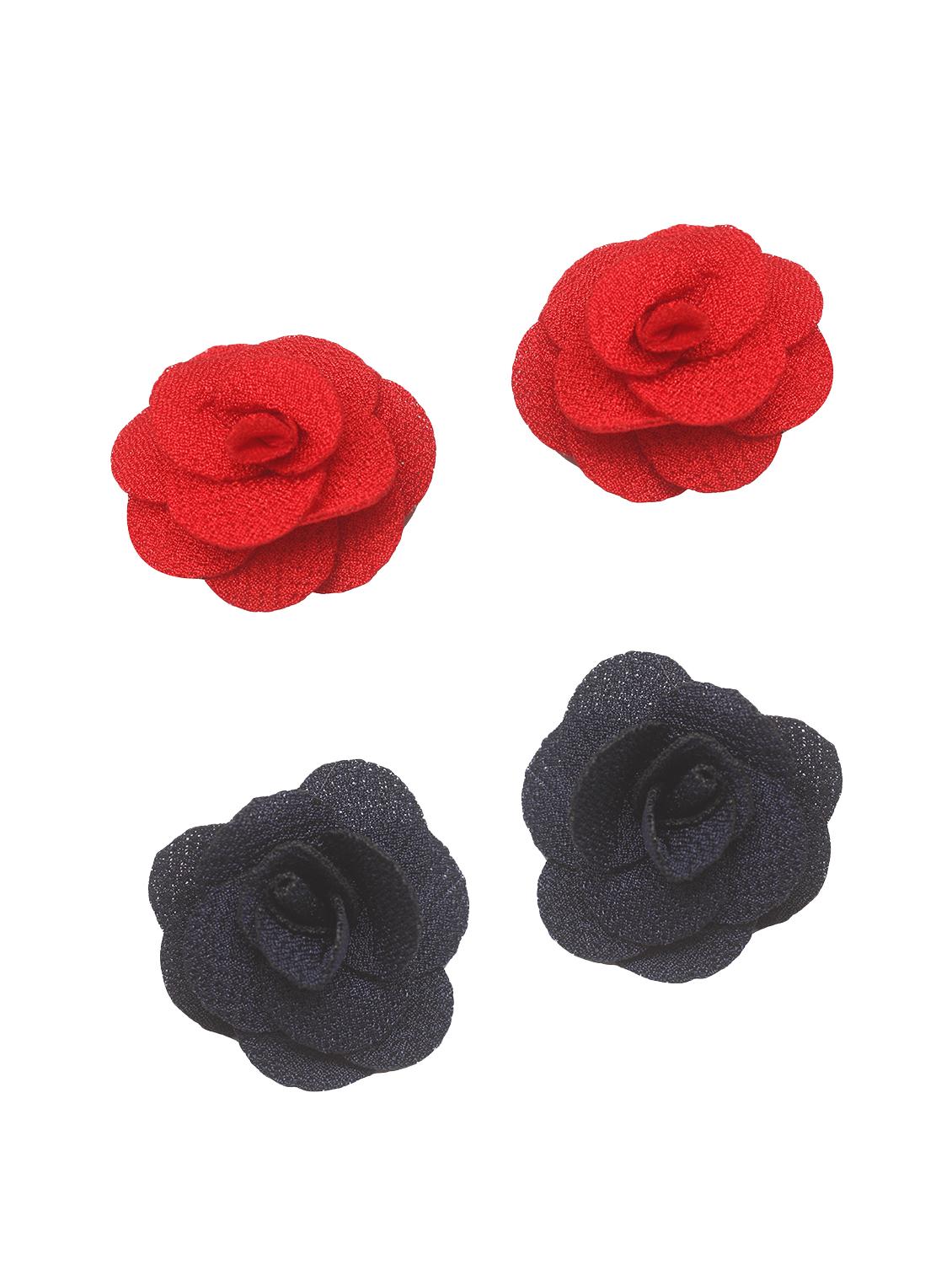 multicolor fabric hair clip - 15611209 - Zoom Image - 1