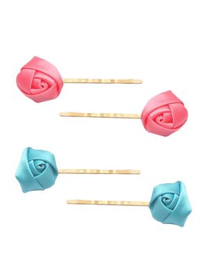 multi colored fabric hair clip - 15611211 - Standard Image - 1