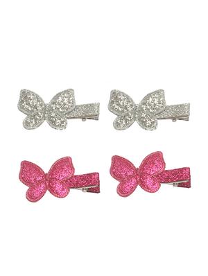 multi colored fabric hair clips - 15611214 - Standard Image - 1