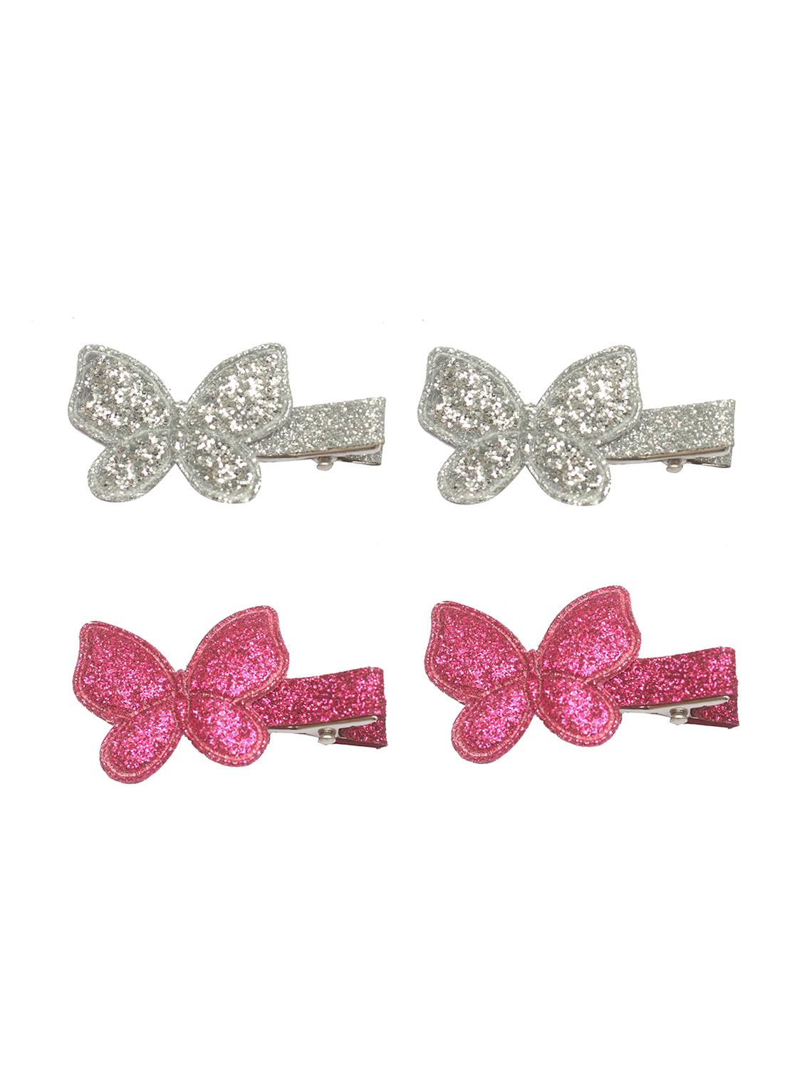multi colored fabric hair clips - 15611214 - Zoom Image - 1