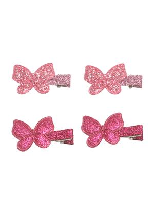 multi colored fabric hair clips - 15611216 - Standard Image - 1
