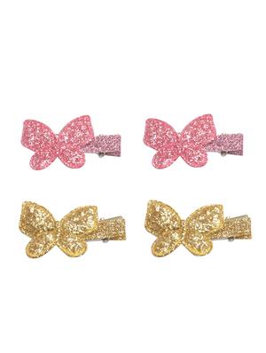 multi colored fabric hair clips - 15611217 - Standard Image - 1