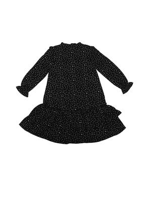 black polyester frock - 15611258 - Standard Image - 1