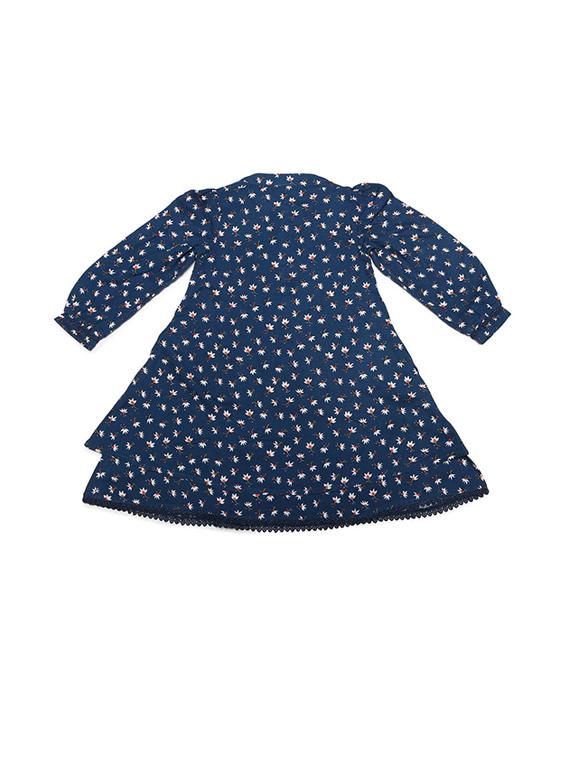 blue polyester frock - 15611277 - Zoom Image - 1