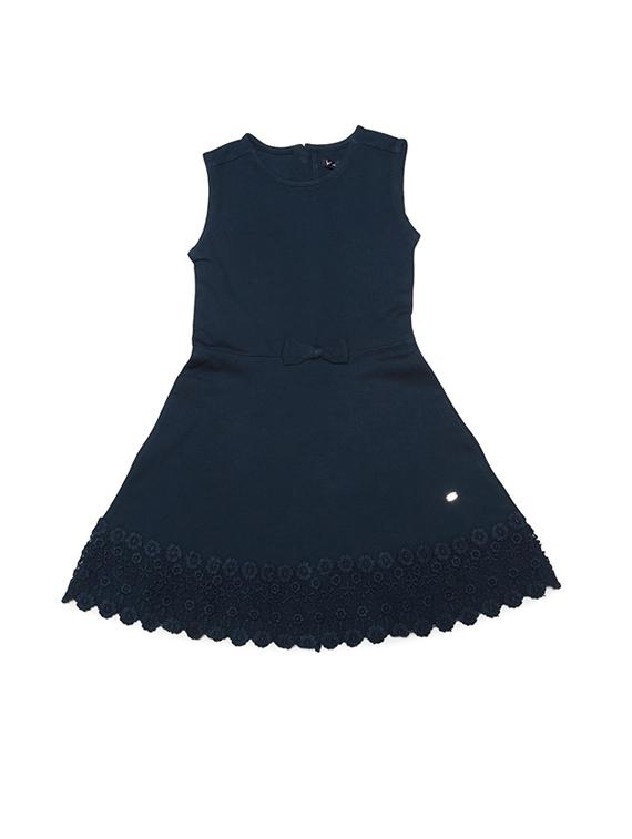 blue polyester frock - 15611286 - Zoom Image - 1