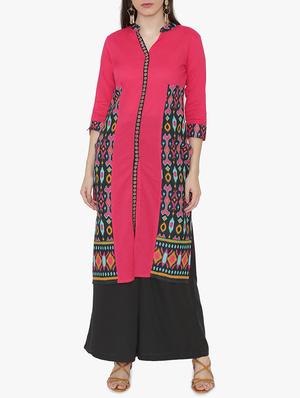 Printed straight kurta - 15611356 - Standard Image - 1
