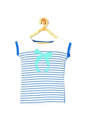blue cotton blend top - 15611465 - Standard Image - 1