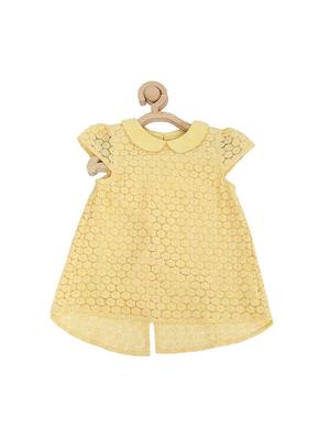 yellow net top - 15611479 - Standard Image - 1
