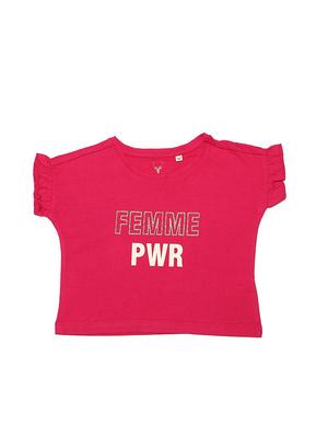 pink cotton blend top - 15611483 - Standard Image - 1
