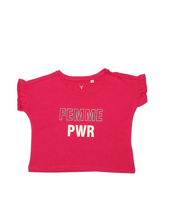pink cotton blend top - 15611483 - Zoom Image - 1
