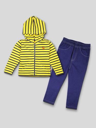 yellow cotton full length set - 15611651 - Very Small Image - 1