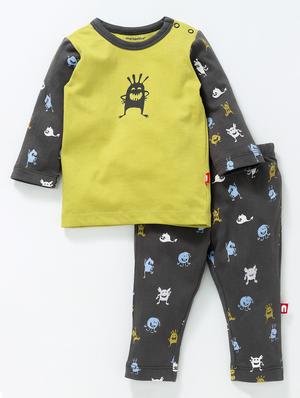 grey cotton full length set - 15611653 - Standard Image - 1