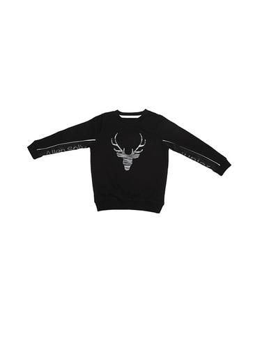 black acrylic sweatshirt - 15611700 - Very Small Image - 1
