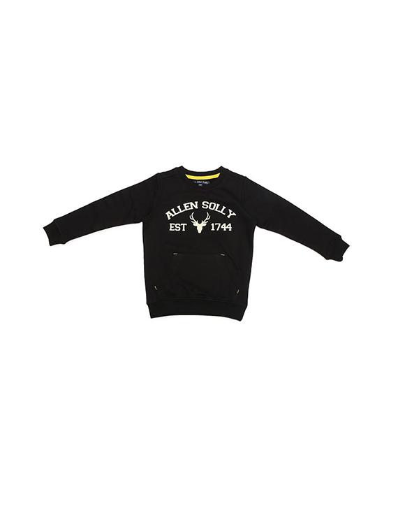 black acrylic sweatshirt - 15611707 - Zoom Image - 1