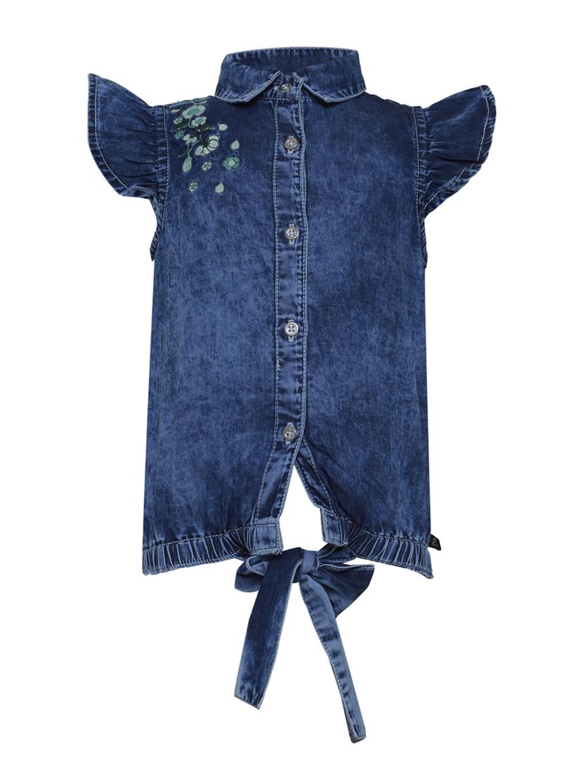 blue cotton shirt - 15611748 - Zoom Image - 1