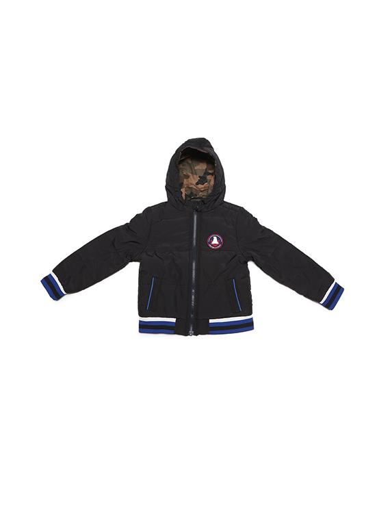 black polyester quilted jacket - 15611933 - Zoom Image - 1