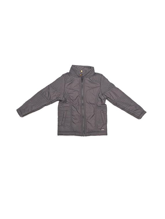 grey polyester quilted jacket - 15611935 - Zoom Image - 1