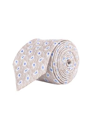 beige microfiber tie - 15612108 - Standard Image - 1