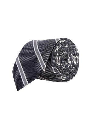 black microfiber tie - 15612121 - Standard Image - 1