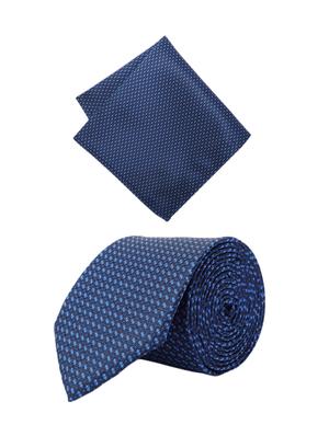 blue microfiber tie - 15612123 - Standard Image - 1
