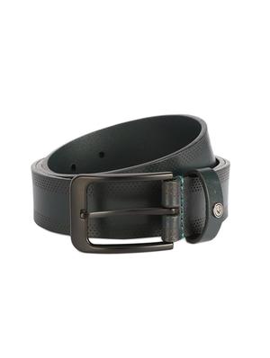 navy blue leather belt - 15612277 - Standard Image - 1