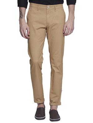 brown cotton chinos casual trouser - 15612306 - Standard Image - 1