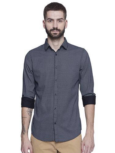 black cotton casual shirt - 15612312 - Very Small Image - 1