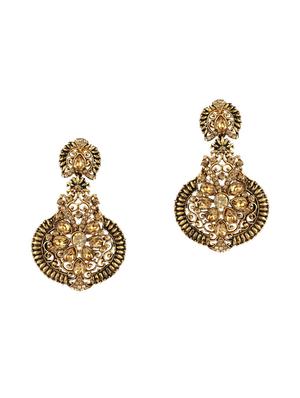 Gold Tone Stone Earrings - 15612410 - Standard Image - 1