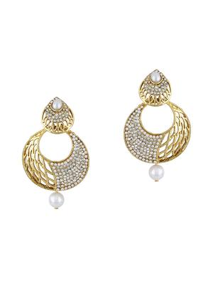 Gold Tone Stone Earrings - 15612420 - Standard Image - 1